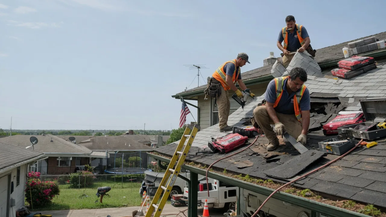 Roof Repair in Crandall, IN near me